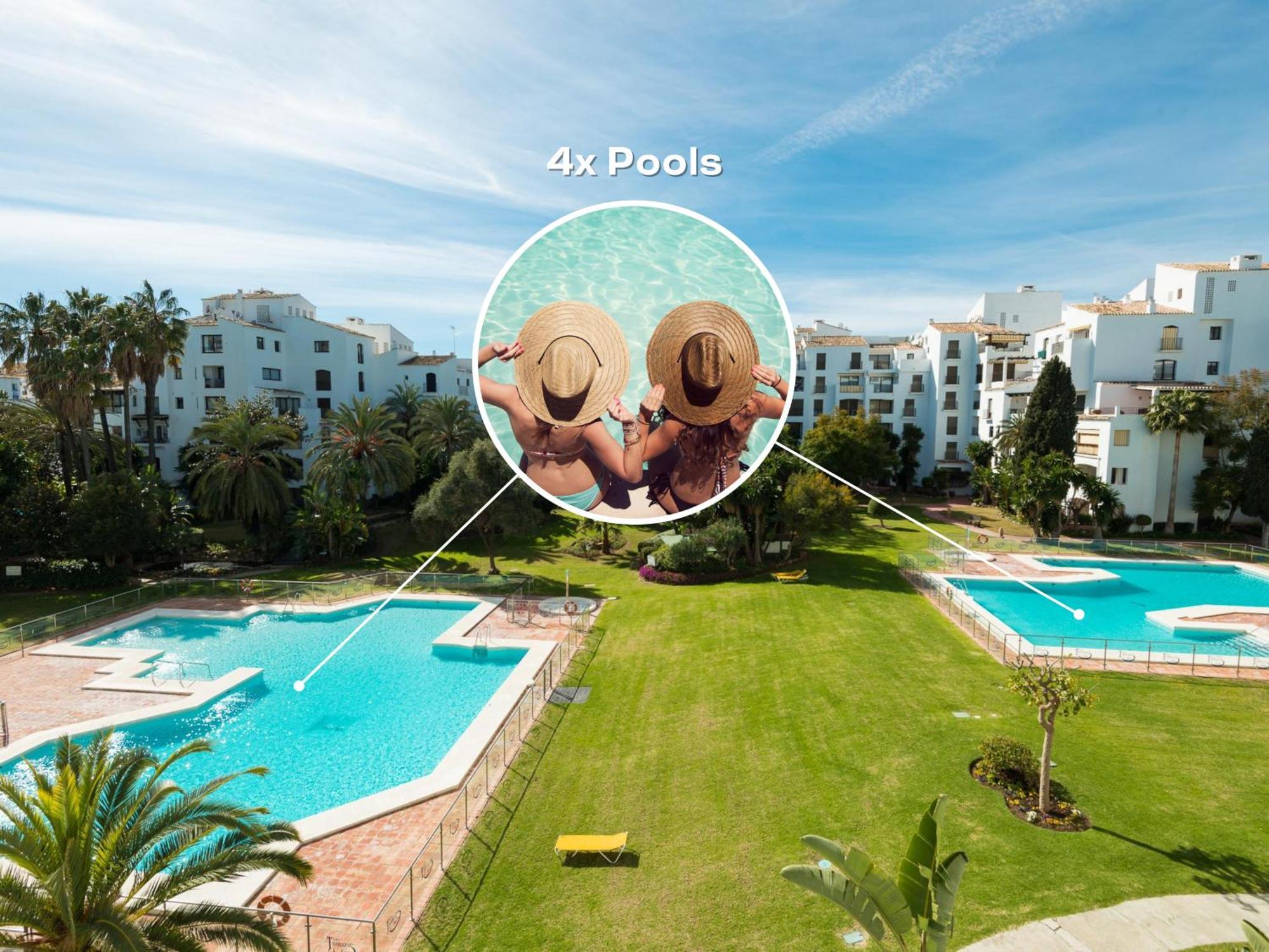 Vacation Marbella I Brand New Terrazas De Banus Apt, 24-7 Security, A Minute From The Marina, The Sea And Luxury Shopping Bagian luar foto
