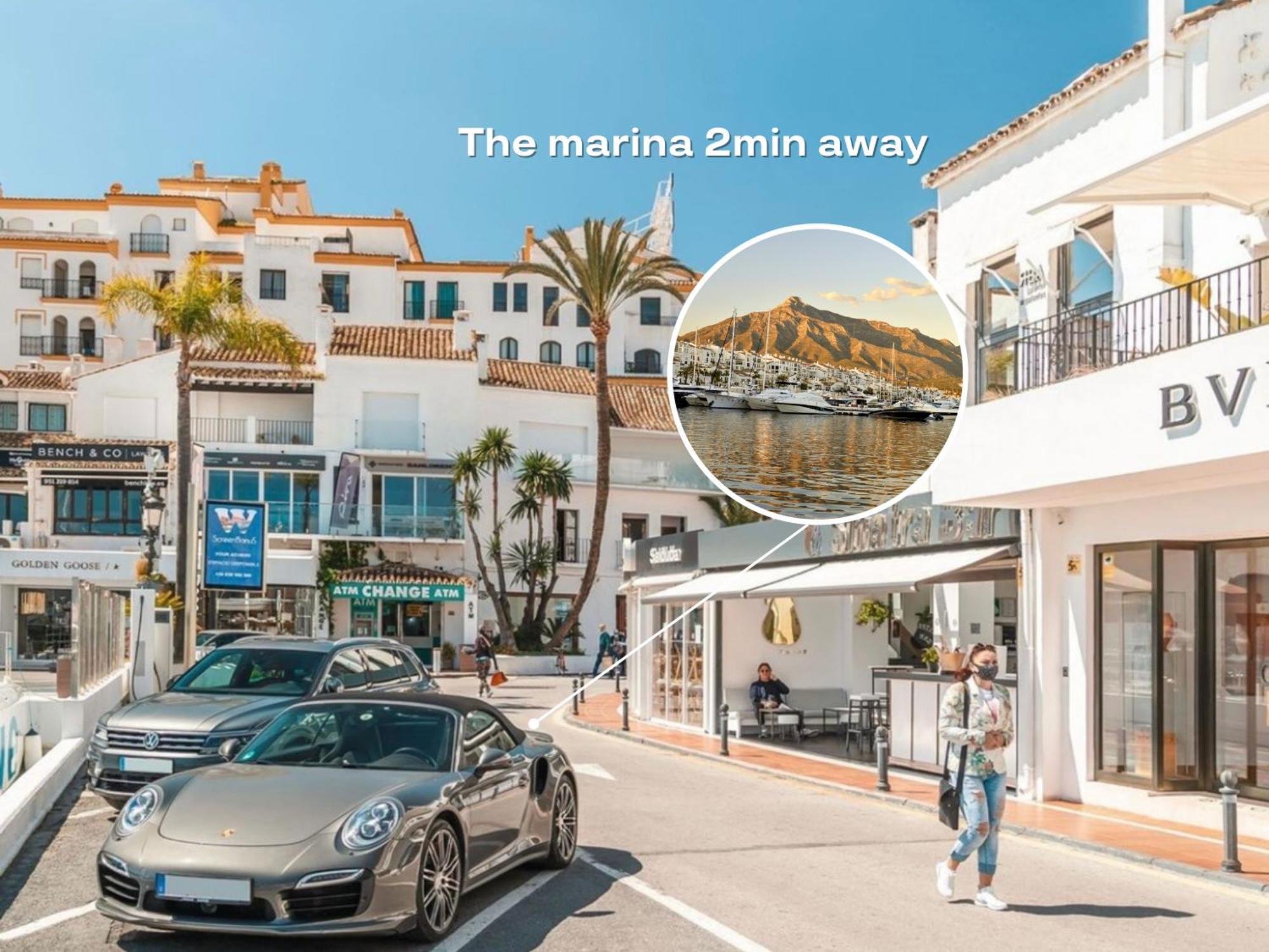Vacation Marbella I Brand New Terrazas De Banus Apt, 24-7 Security, A Minute From The Marina, The Sea And Luxury Shopping Bagian luar foto